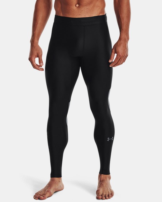 Men's Project Rock Iso-Chill Leggings in Black image number 2